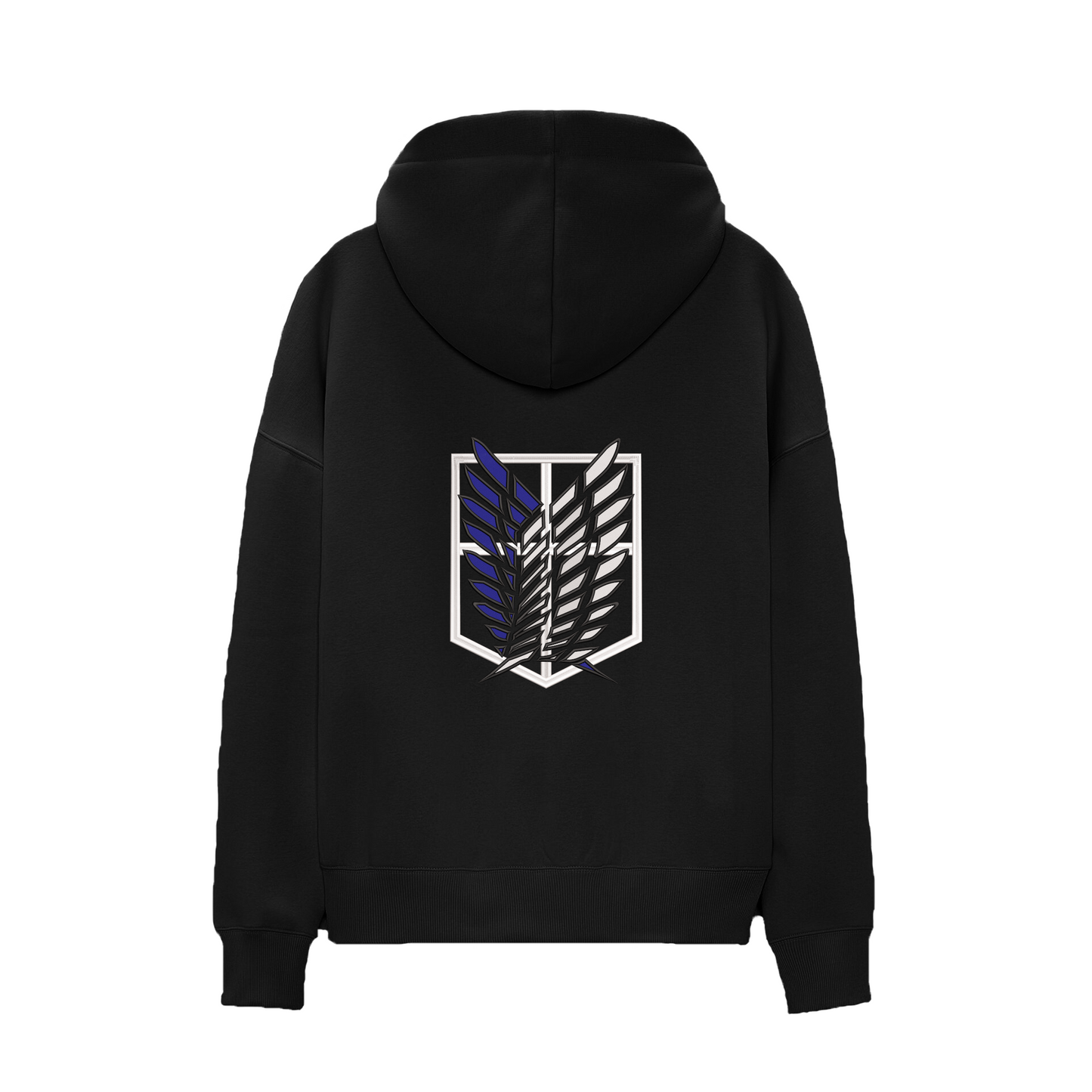 KAEL - OVERSİZE SWEATSHİRT - Wings of Freedom Yeniden Yapılandırılmış Nakış
