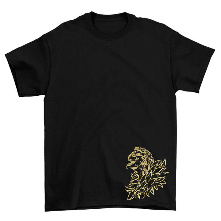 KAEL - Donquixote Doflamingo Oversize Tshirt Yeniden Yapılandırılmış Nakış