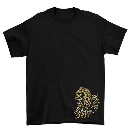KAEL - Donquixote Doflamingo Oversize Tshirt Yeniden Yapılandırılmış Nakış