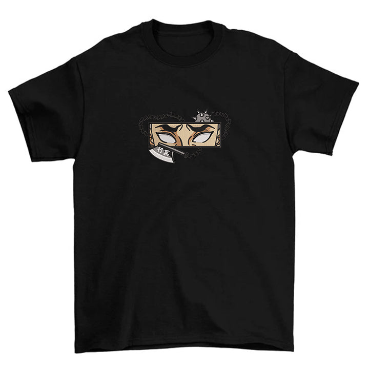 KAEL - Gyomei Himejima Oversize Tshirt Yeniden Yapılandırılmış Nakış