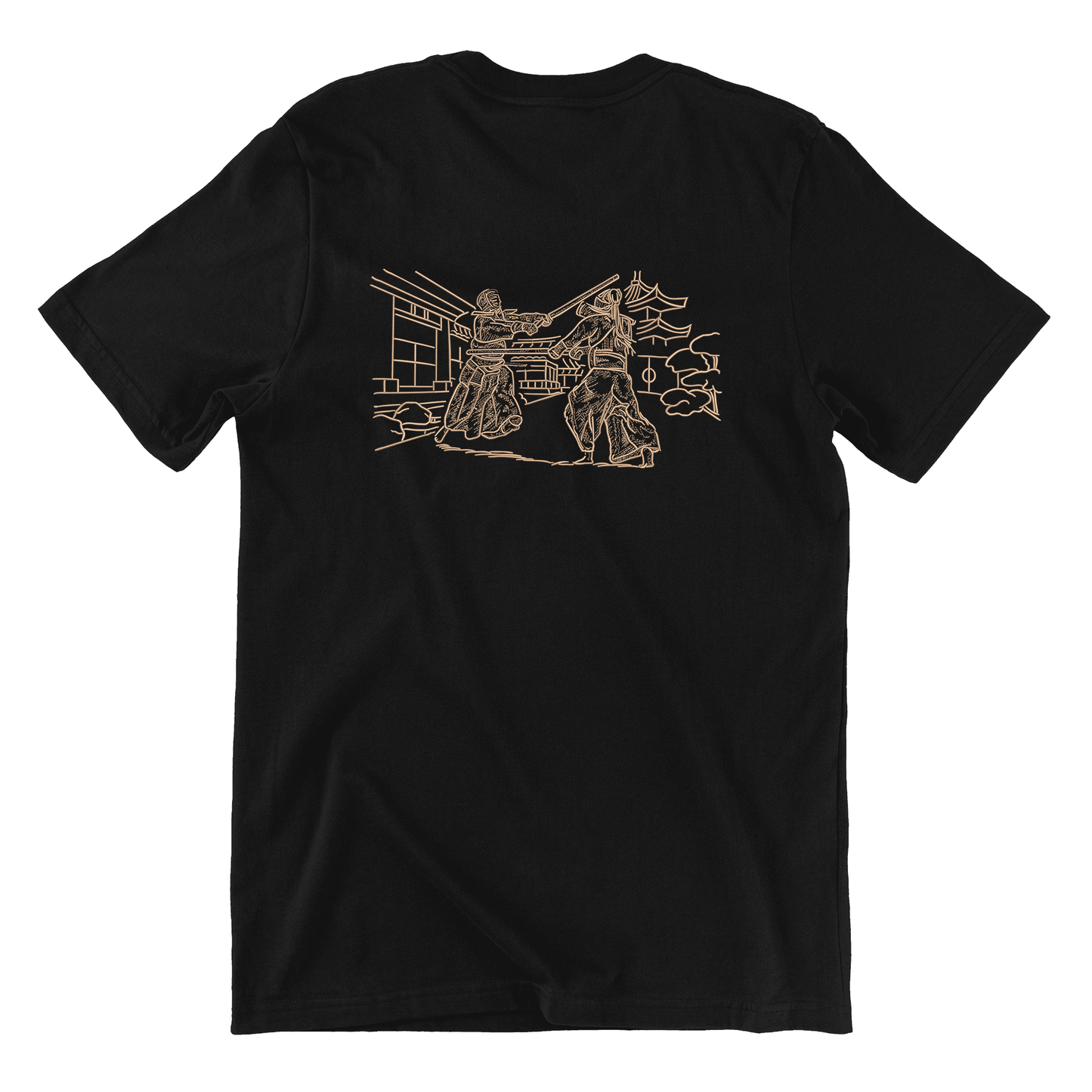 KAEL - Kendo Tshirt Yeniden Yapılandırılmış Nakış