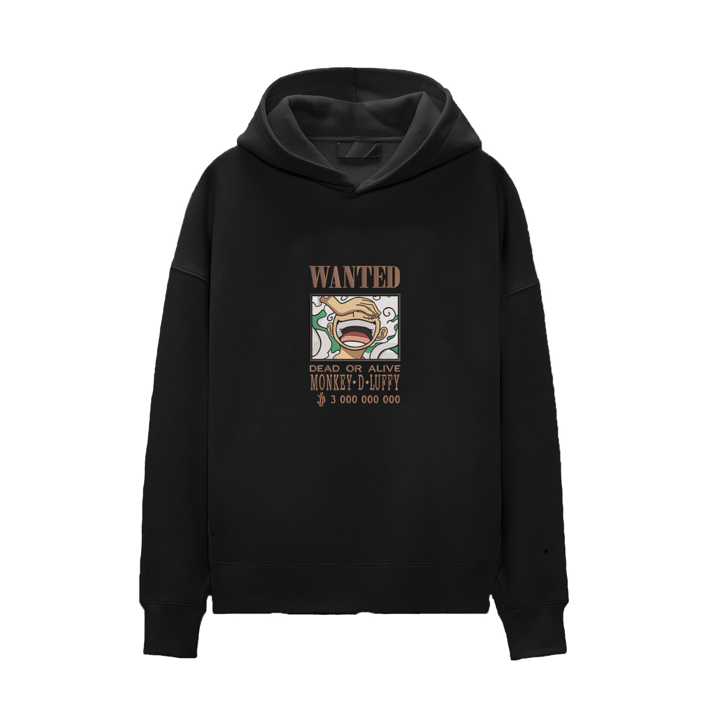 KAEL - OVERSİZE SWEATSHİRT - Monkey D. Luffy Bounty Yeniden Yapılandırılmış Nakış