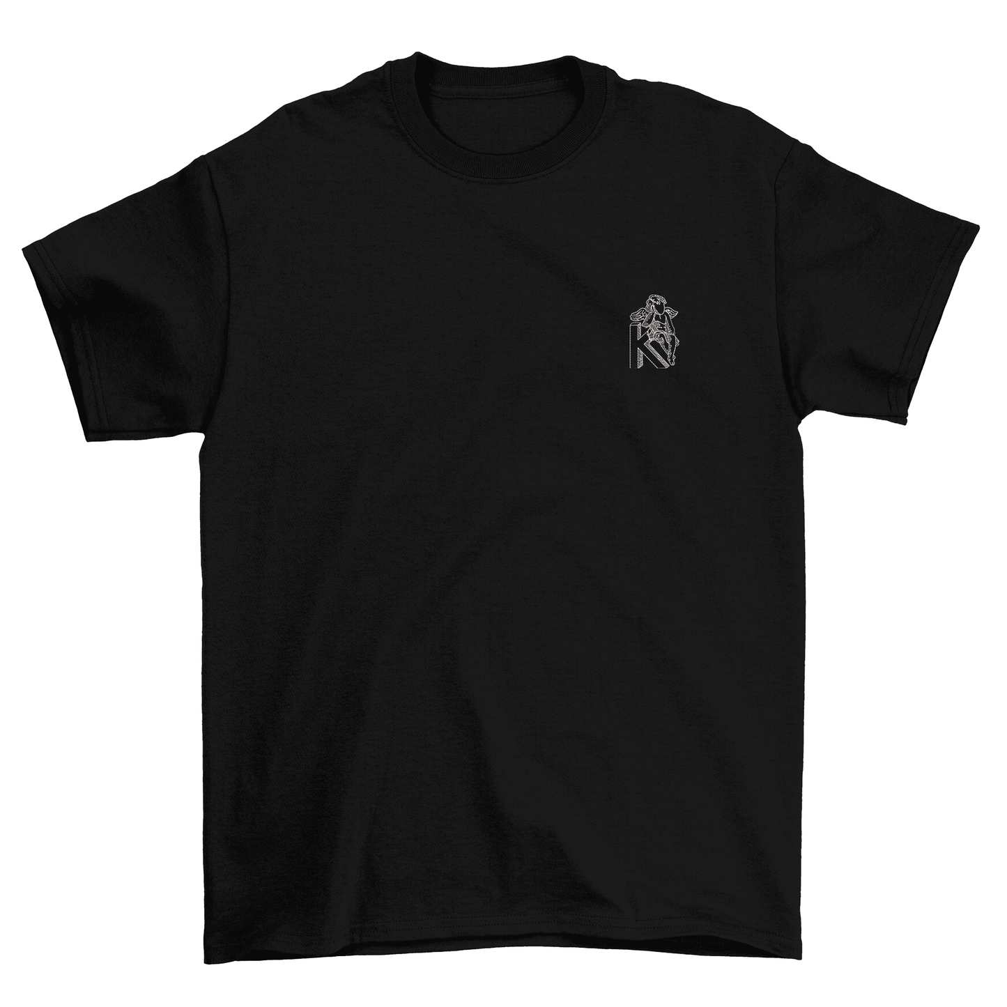 KAEL - Angels Oversize Tshirt Yeniden Yapılandırılmış Nakış