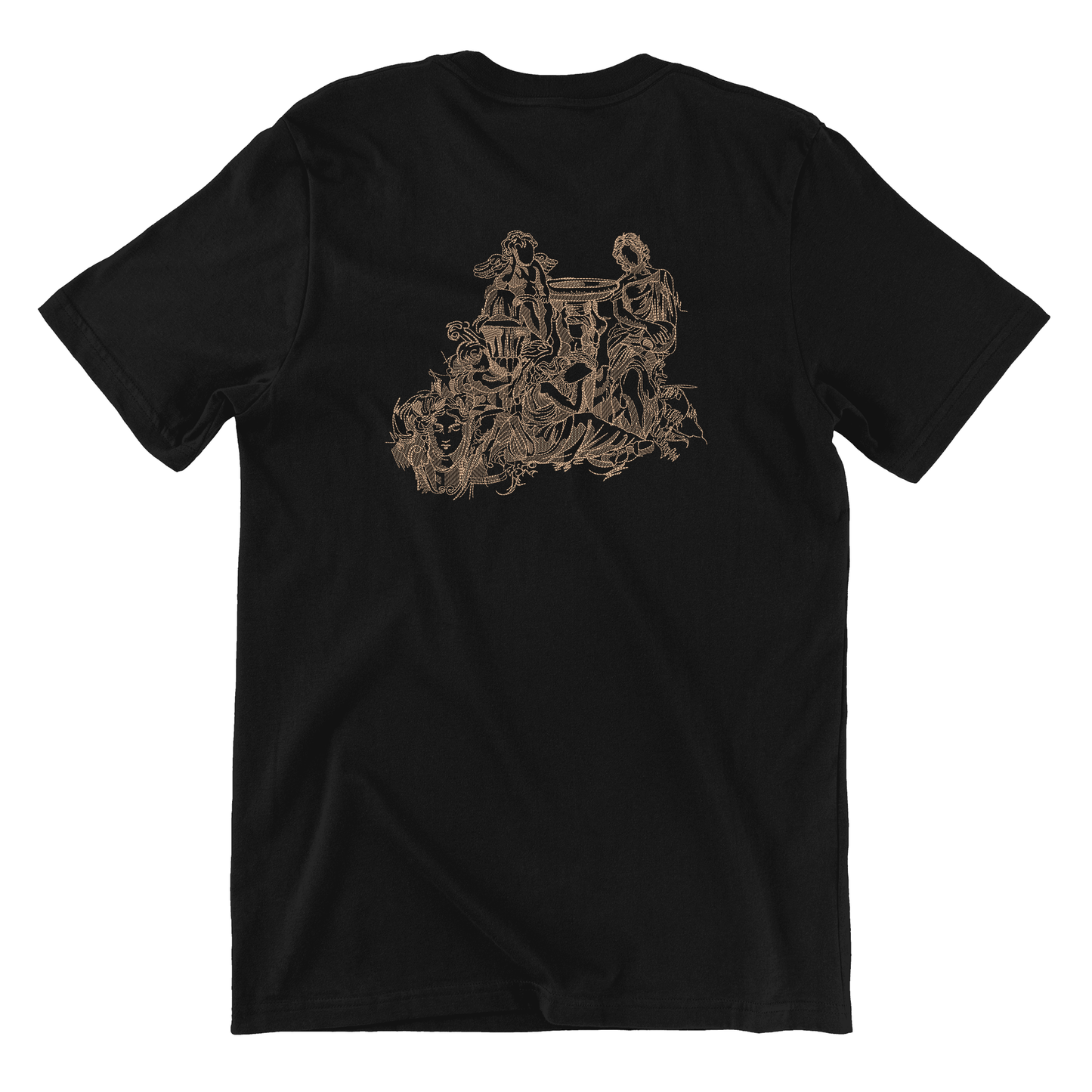 KAEL - Angels Oversize Tshirt Yeniden Yapılandırılmış Nakış