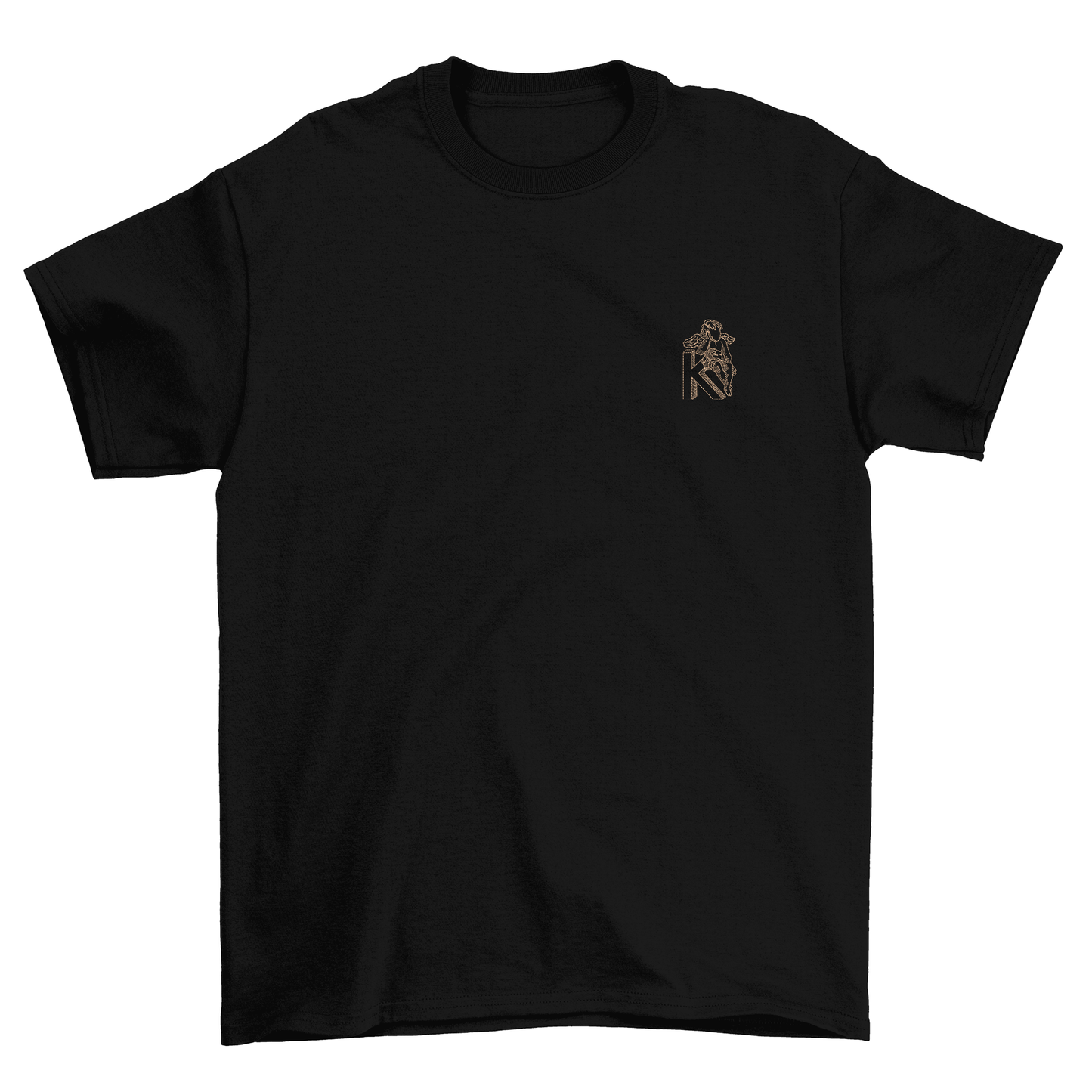 KAEL - Angels Oversize Tshirt Yeniden Yapılandırılmış Nakış