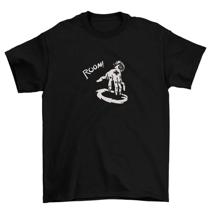 KAEL - Trafalgar D. Law Room Oversize Tshirt Yeniden Yapılandırılmış Nakış