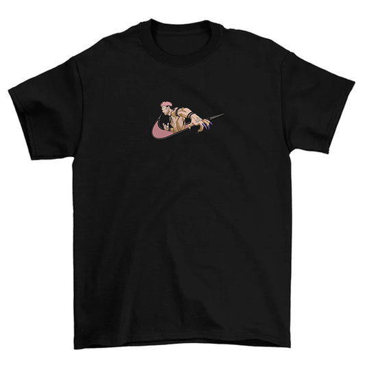 KAEL - Sukuna Oversize Tshirt Yeniden Yapılandırılmış Nakış