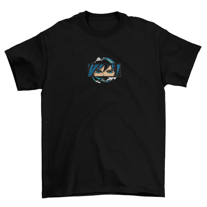 KAEL - Tomioka Giyu Oversize Tshirt Yeniden Yapılandırılmış Nakış