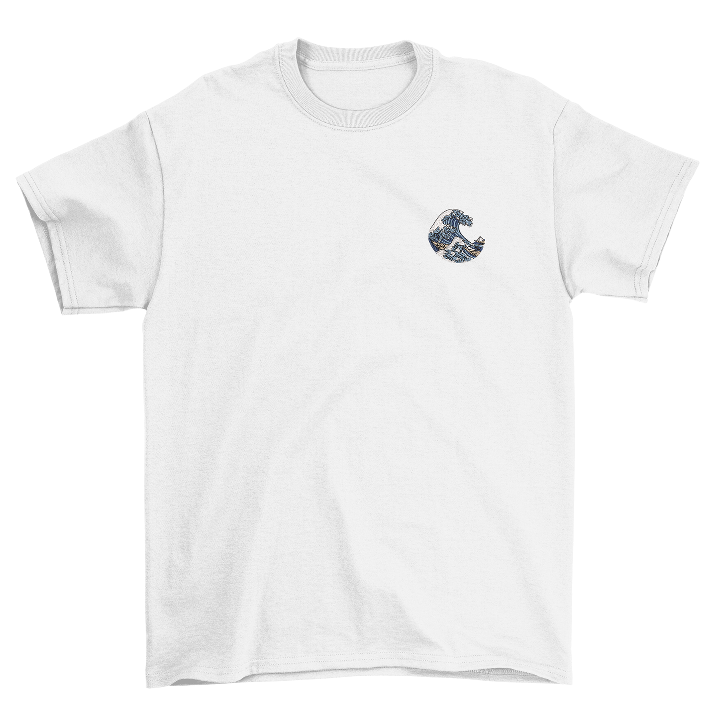 KAEL - Wave Oversize Tshirt Yeniden Yapılandırılmış Nakış