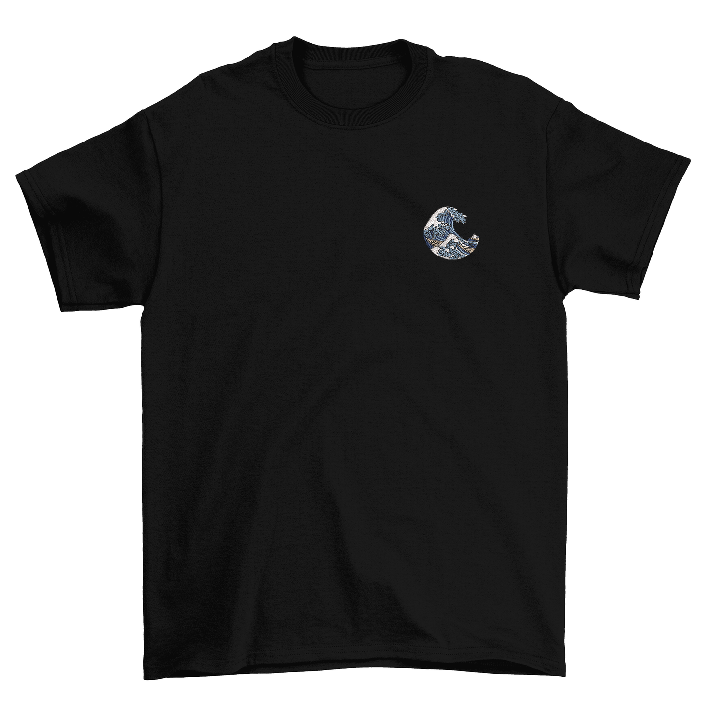 KAEL - Wave Oversize Tshirt Yeniden Yapılandırılmış Nakış