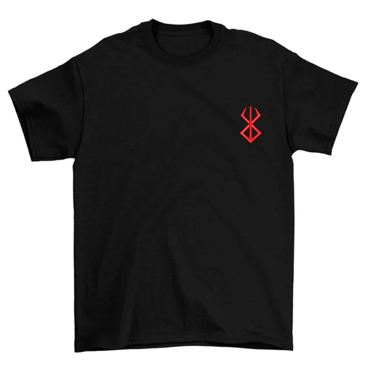 KAEL - Guts Skull Oversize Tshirt Yeniden Yapılandırılmış Nakış