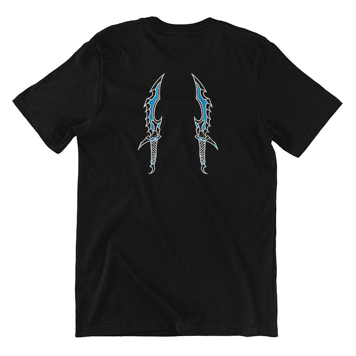 KAEL - Sung Jin-woo Oversize Tshirt Yeniden Yapılandırılmış Nakış