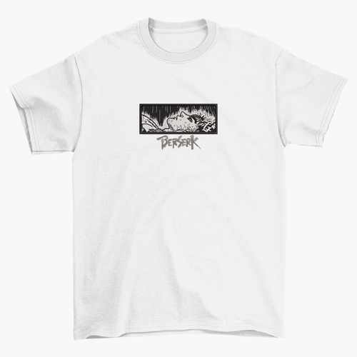 KAEL - Guts Cursed Oversize Tshirt Yeniden Yapılandırılmış Nakış