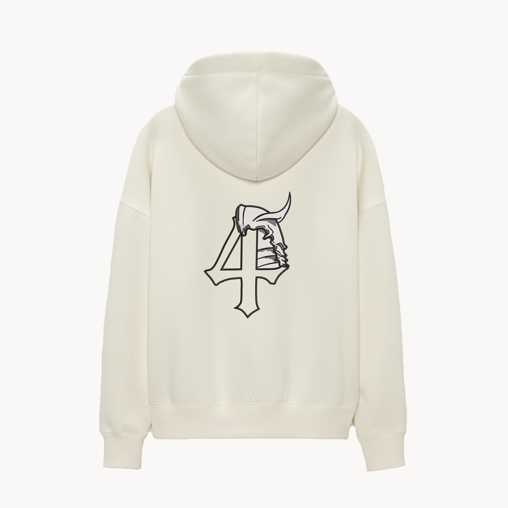 KAEL - OVERSİZE SWEATSHİRT - Ulquiorra Cifer Yeniden Yapılandırılmış Nakış