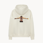 KAEL - OVERSİZE SWEATSHİRT - Portgas D. Ace Back Pose Yeniden Yapılandırılmış Nakış