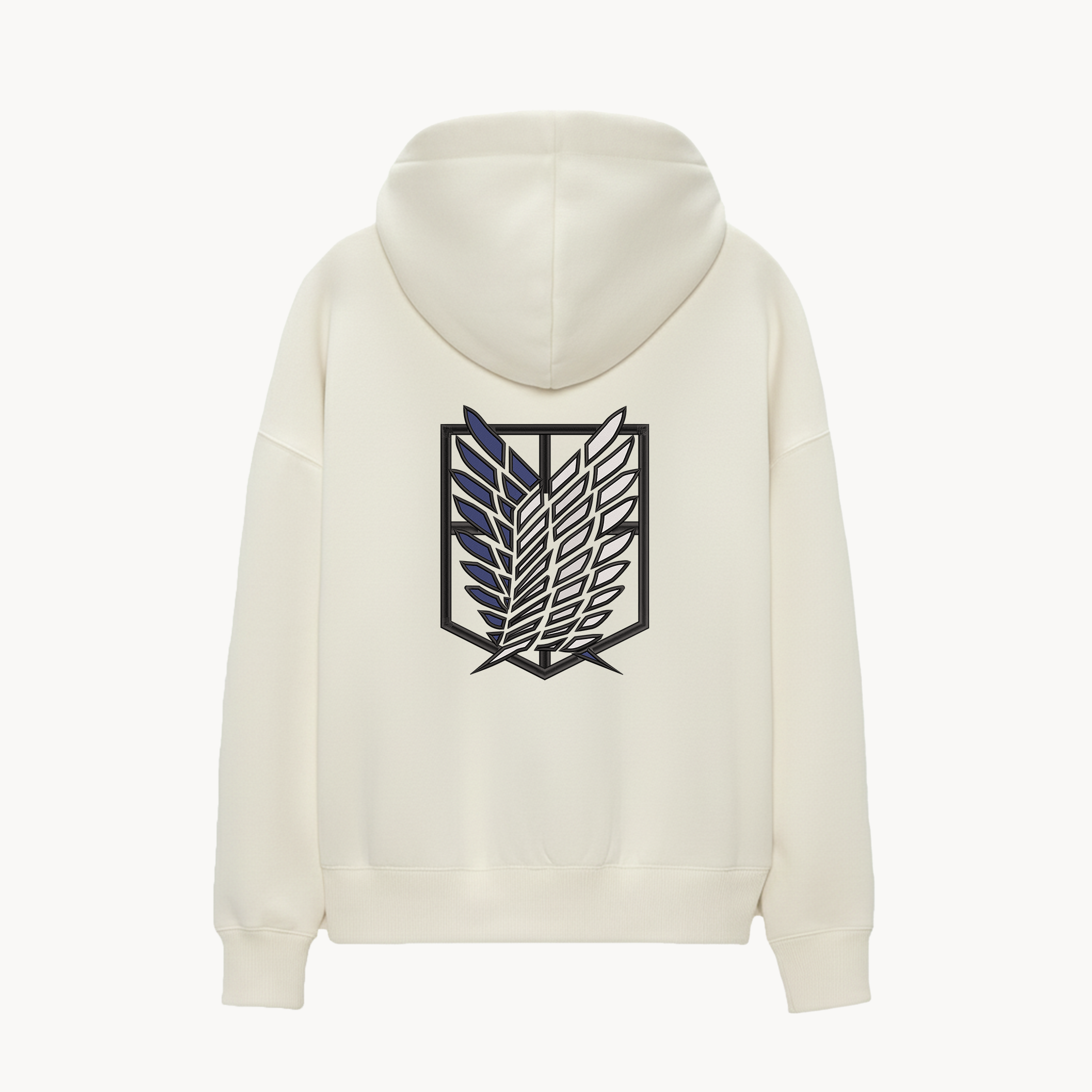 KAEL - OVERSİZE SWEATSHİRT - Wings of Freedom Yeniden Yapılandırılmış Nakış