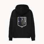 KAEL - OVERSİZE SWEATSHİRT - Wings of Freedom Yeniden Yapılandırılmış Nakış