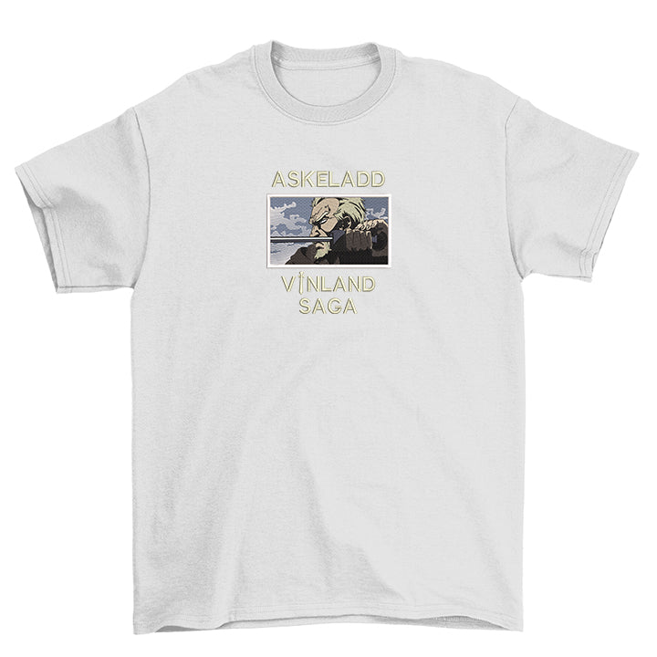 KAEL - Thorfin Askeladd Oversize Tshirt Yeniden Yapılandırılmış Nakış