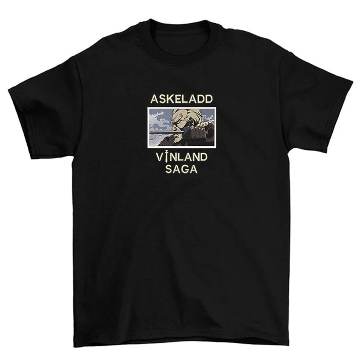 KAEL - Thorfin Askeladd Oversize Tshirt Yeniden Yapılandırılmış Nakış