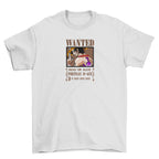 KAEL - Portgas D. Ace Bounty Oversize Tshirt Yeniden Yapılandırılmış Nakış