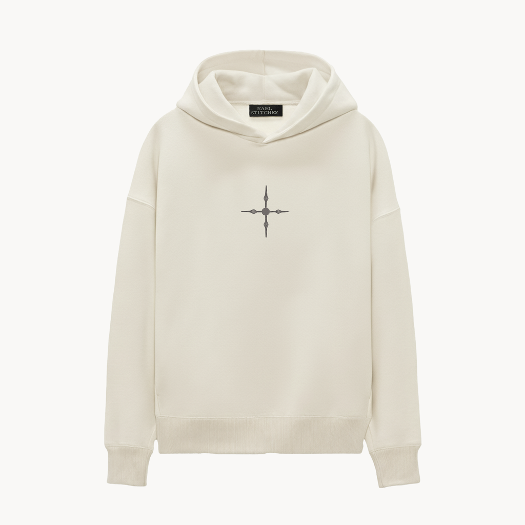 KAEL - OVERSİZE SWEATSHİRT - Aizen Sosuke Yeniden Yapılandırılmış Nakış