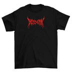 KAEL - Berserk Yazı Oversize Tshirt Yeniden Yapılandırılmış Nakış