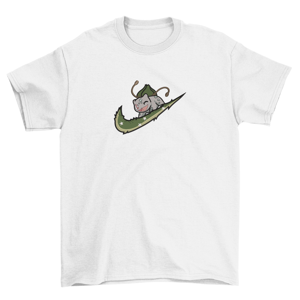 KAEL - Balbasaur Oversize Tshirt Yeniden Yapılandırılmış Nakış