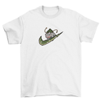 KAEL - Balbasaur Oversize Tshirt Yeniden Yapılandırılmış Nakış