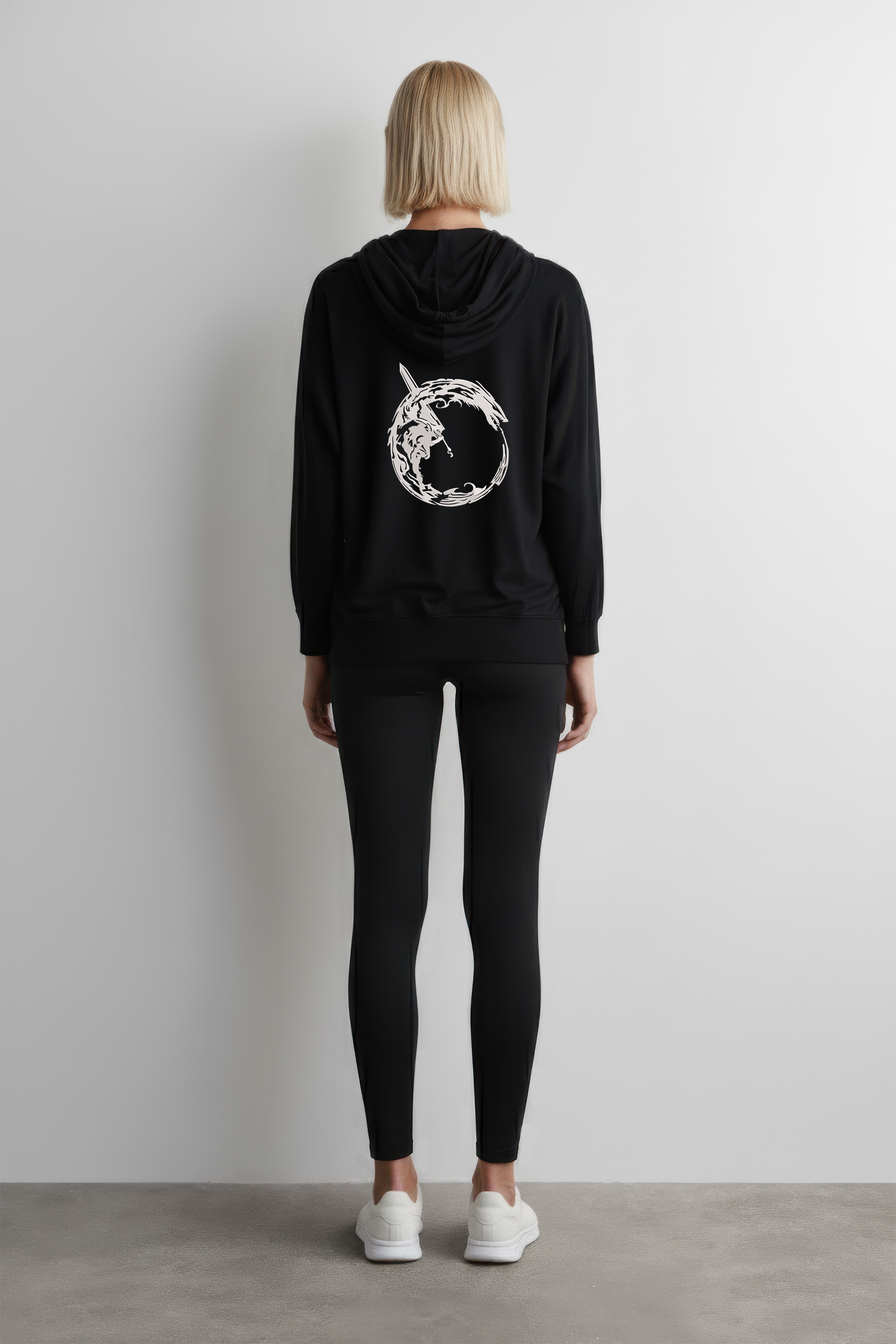 KAEL - OVERSİZE SWEATSHİRT - Guts Dragon Form Yeniden Yapılandırılmış Nakış