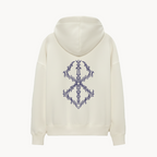 KAEL - OVERSİZE SWEATSHİRT - Berserk Curse Mark Yeniden Yapılandırılmış Nakış