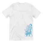 KAEL - Bluelock Isagi Puzzle Tshirt Yeniden Yapılandırılmış Nakış