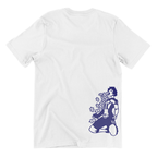 KAEL - Bluelock Isagi Puzzle Tshirt Yeniden Yapılandırılmış Nakış