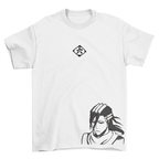KAEL - Kuchiki Byakuya Oversize Tshirt Yeniden Yapılandırılmış Nakış