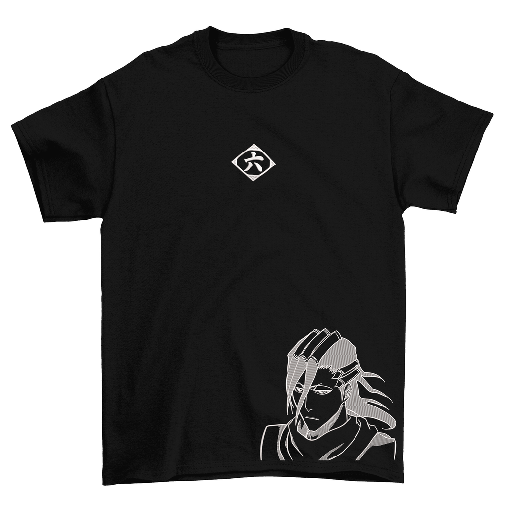KAEL - Kuchiki Byakuya Oversize Tshirt Yeniden Yapılandırılmış Nakış