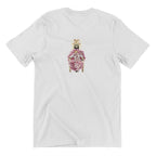 KAEL - Donquixote Doflamingo Oversize Tshirt Yeniden Yapılandırılmış Nakış