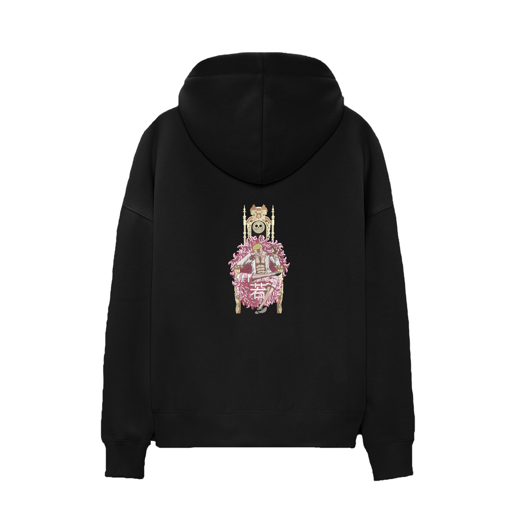 KAEL - OVERSİZE SWEATSHİRT - Donquixote Doflamingo Yeniden Yapılandırılmış Nakış