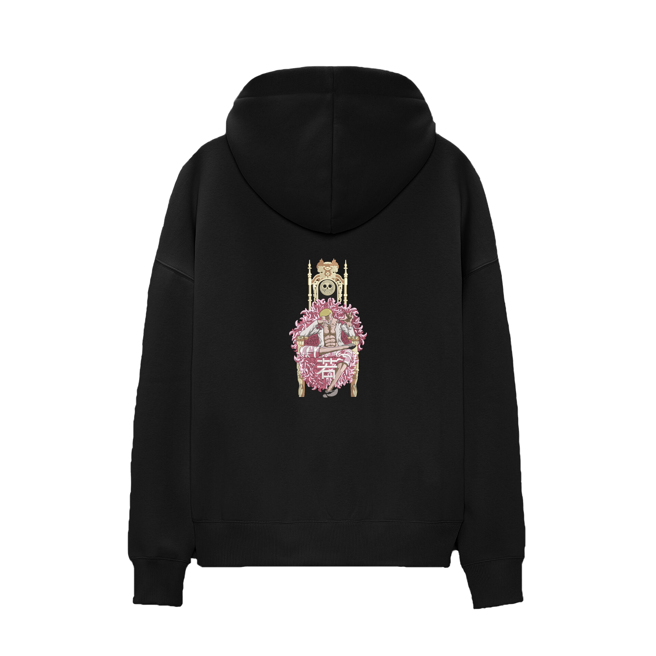 KAEL - OVERSİZE SWEATSHİRT - Donquixote Doflamingo Yeniden Yapılandırılmış Nakış