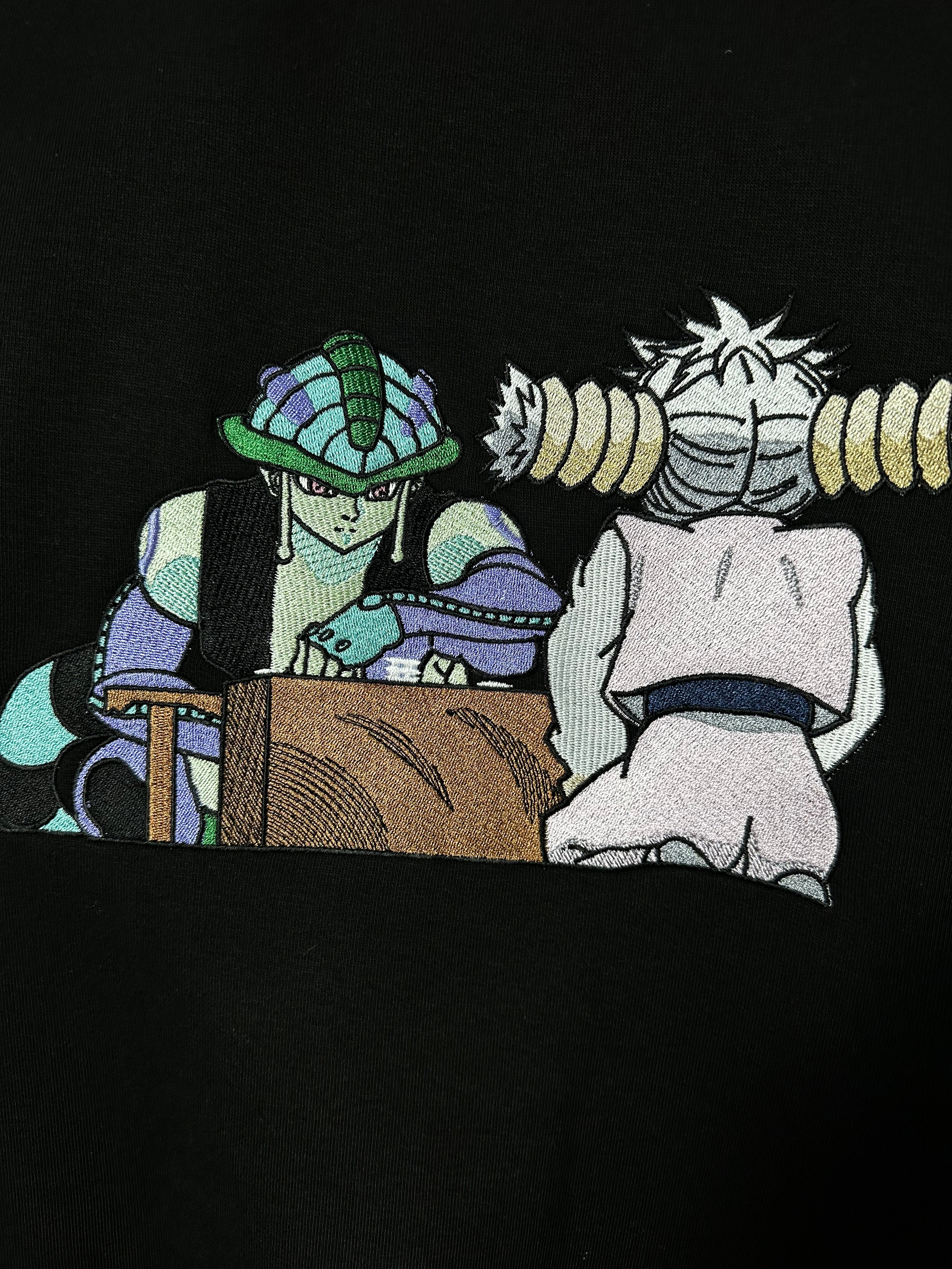 KAEL - OVERSİZE SWEATSHİRT - Komugi Meruem Gungi Battle Yeniden Yapılandırılmış Nakış