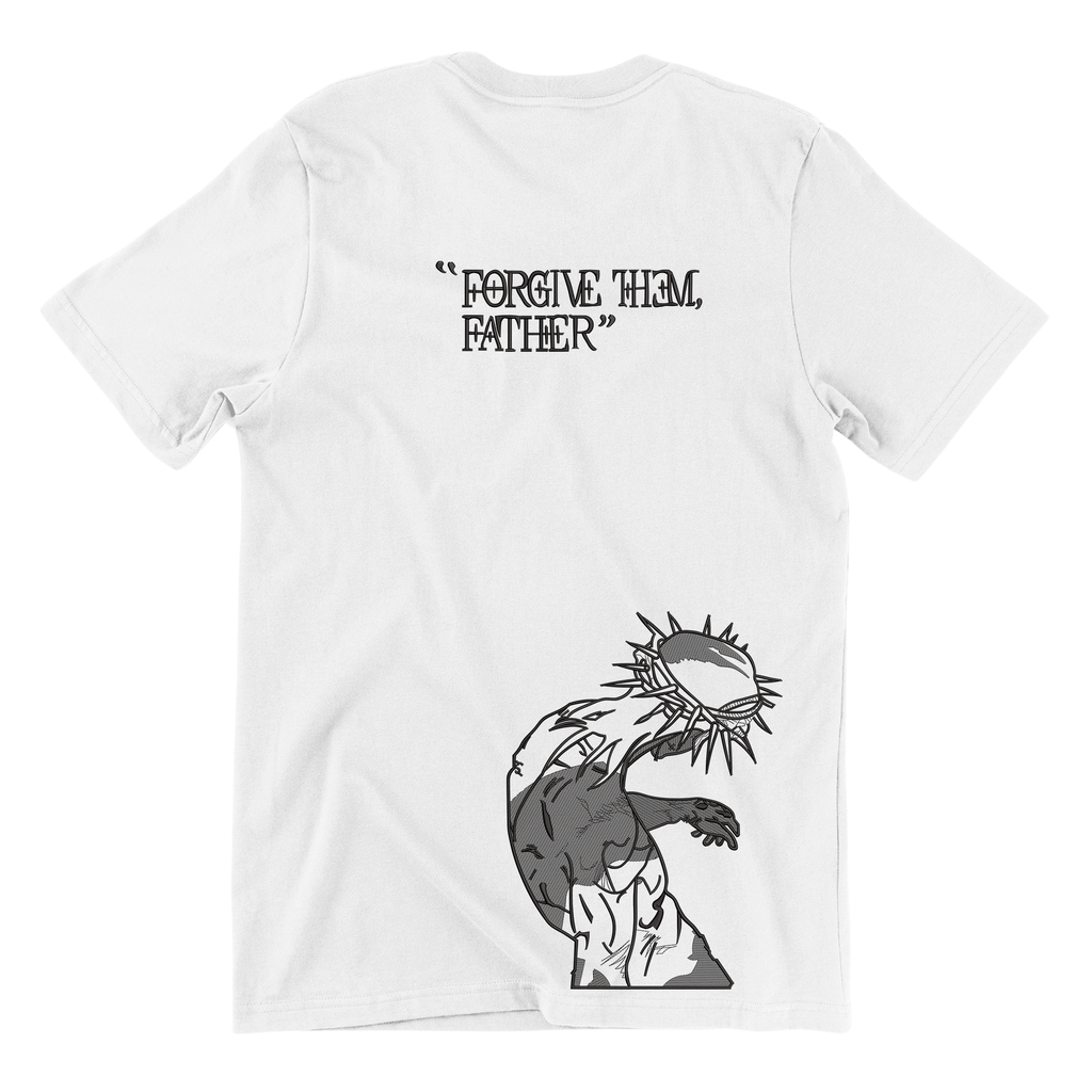 KAEL - Holy Savior Oversize Tshirt Yeniden Yapılandırılmış Nakış