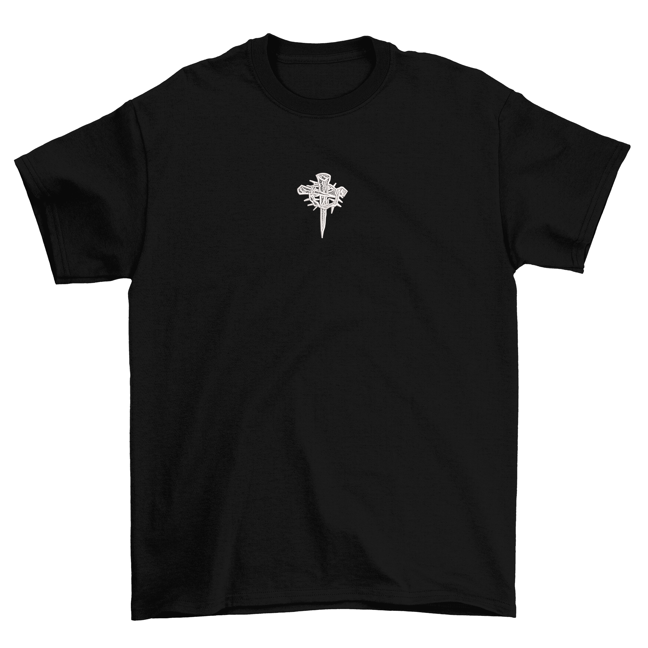 KAEL - Holy Savior Oversize Tshirt Yeniden Yapılandırılmış Nakış