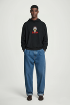 KAEL - OVERSIZE SWEATSHIRT - DANDADAN GRANNY Yeniden Yapılandırılmış Nakış