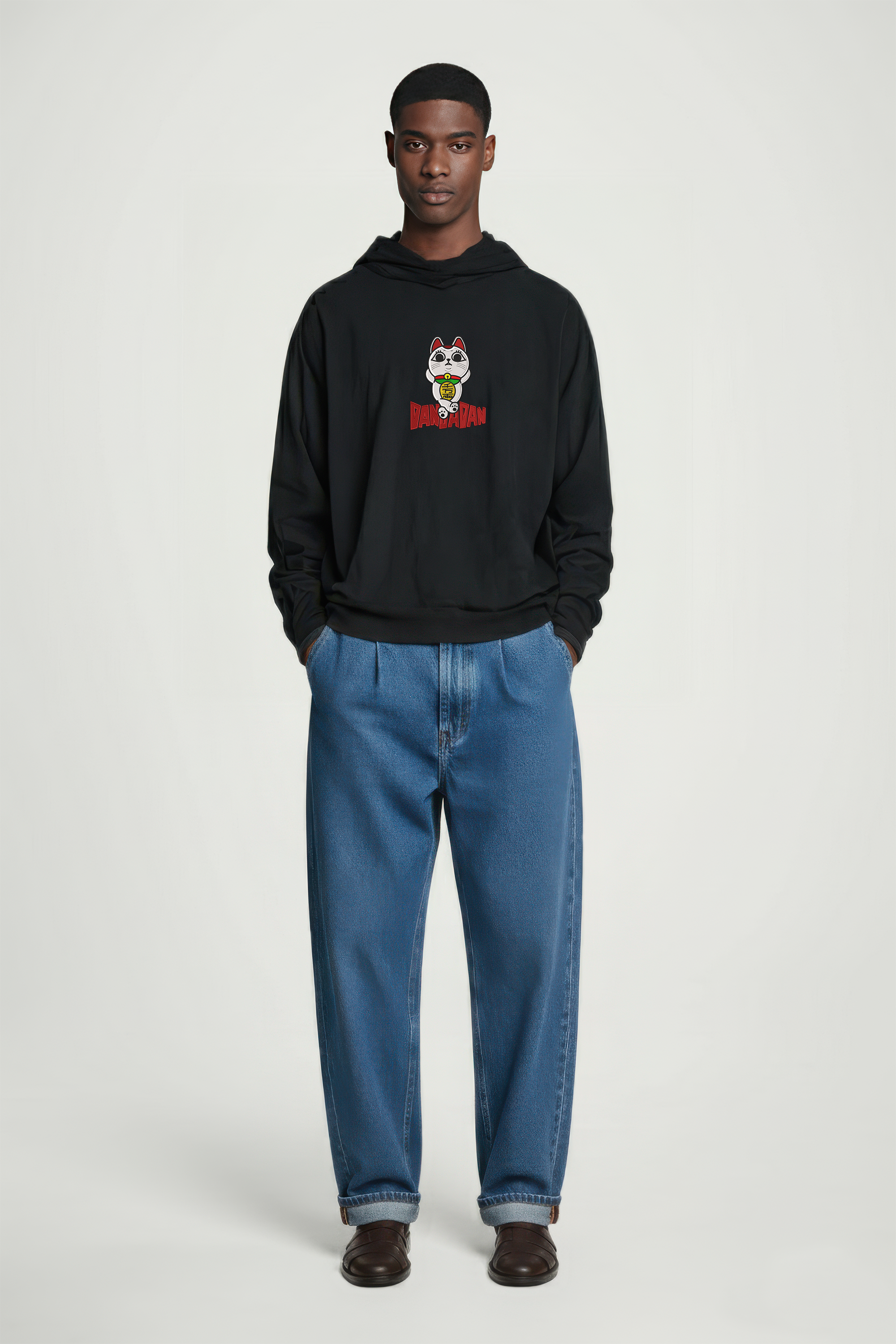 KAEL - OVERSIZE SWEATSHIRT - DANDADAN GRANNY Yeniden Yapılandırılmış Nakış