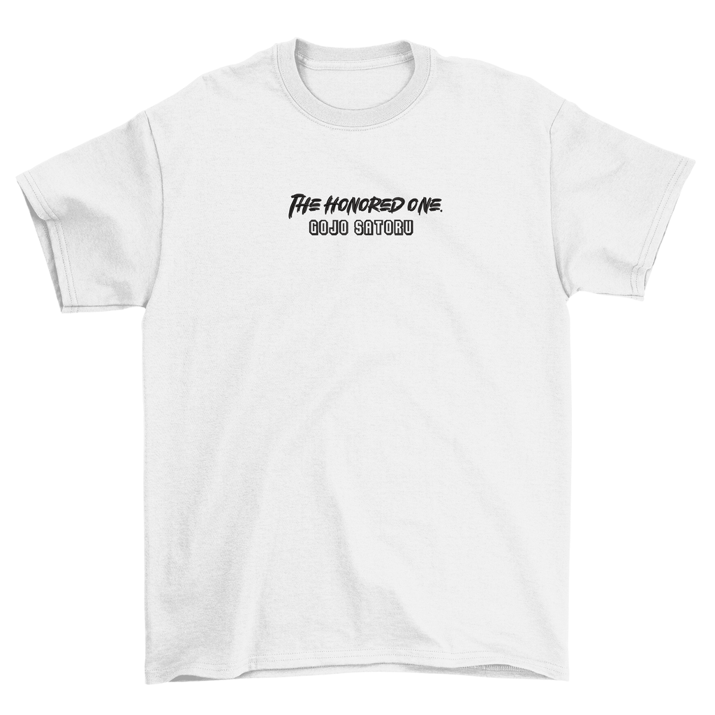 KAEL - Gojo Satoru The Honored One Tshirt Yeniden Yapılandırılmış Nakış