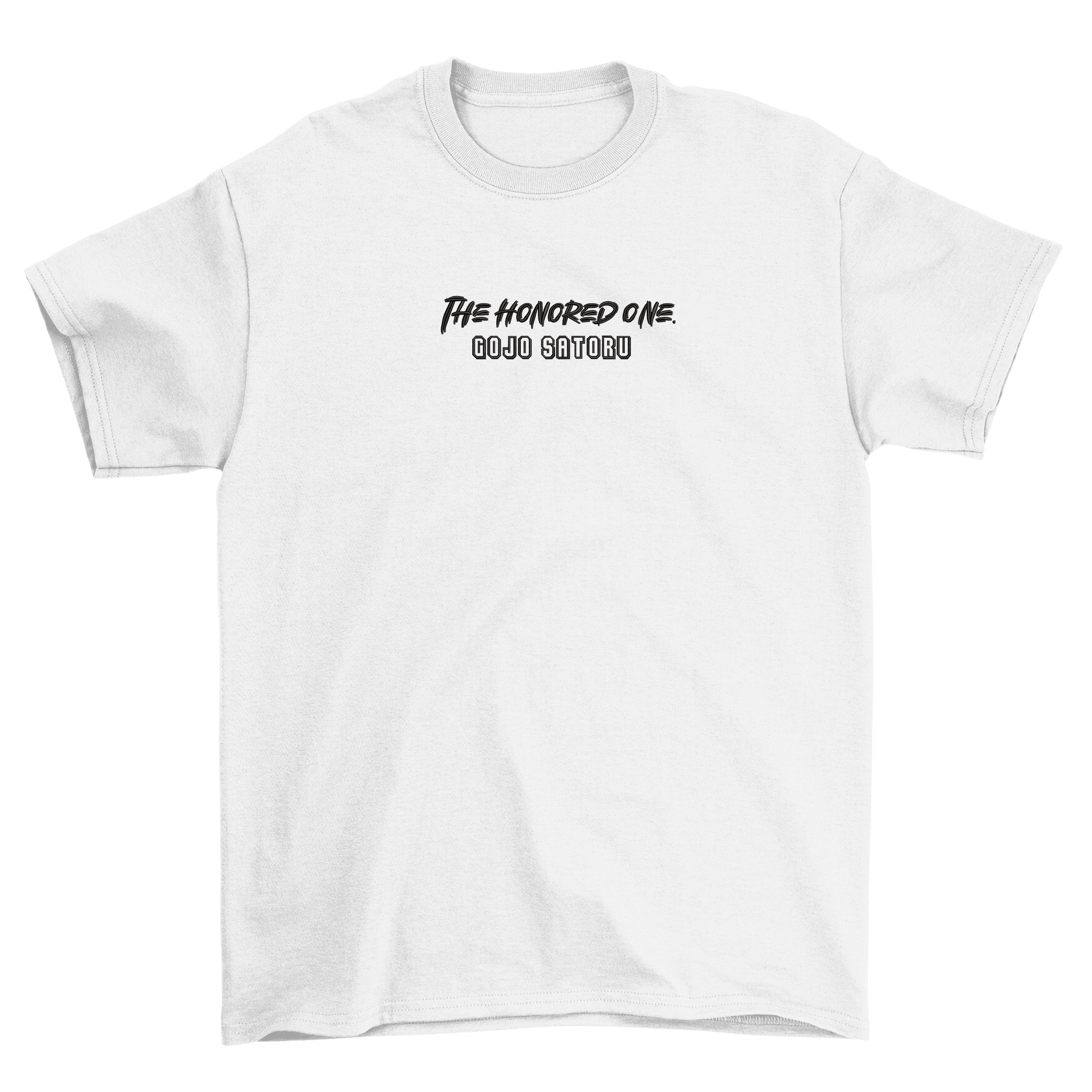 KAEL - Gojo Satoru The Honored One Tshirt Yeniden Yapılandırılmış Nakış