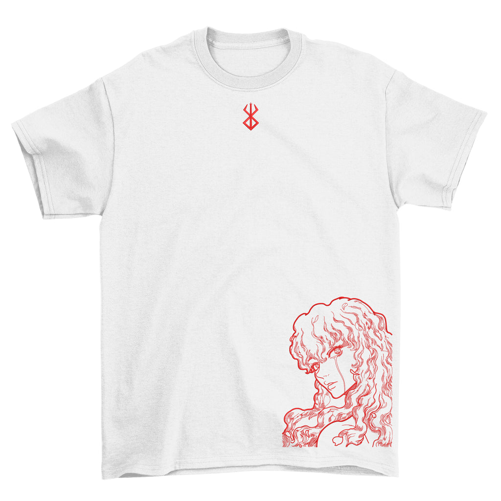 KAEL - Berserk Griffith Oversize Tshirt Yeniden Yapılandırılmış Nakış