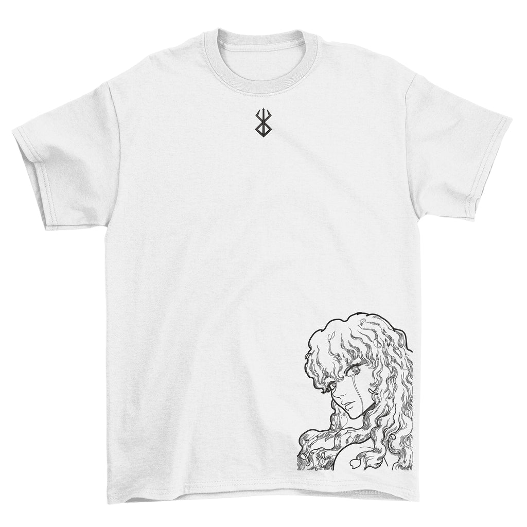KAEL - Berserk Griffith Oversize Tshirt Yeniden Yapılandırılmış Nakış