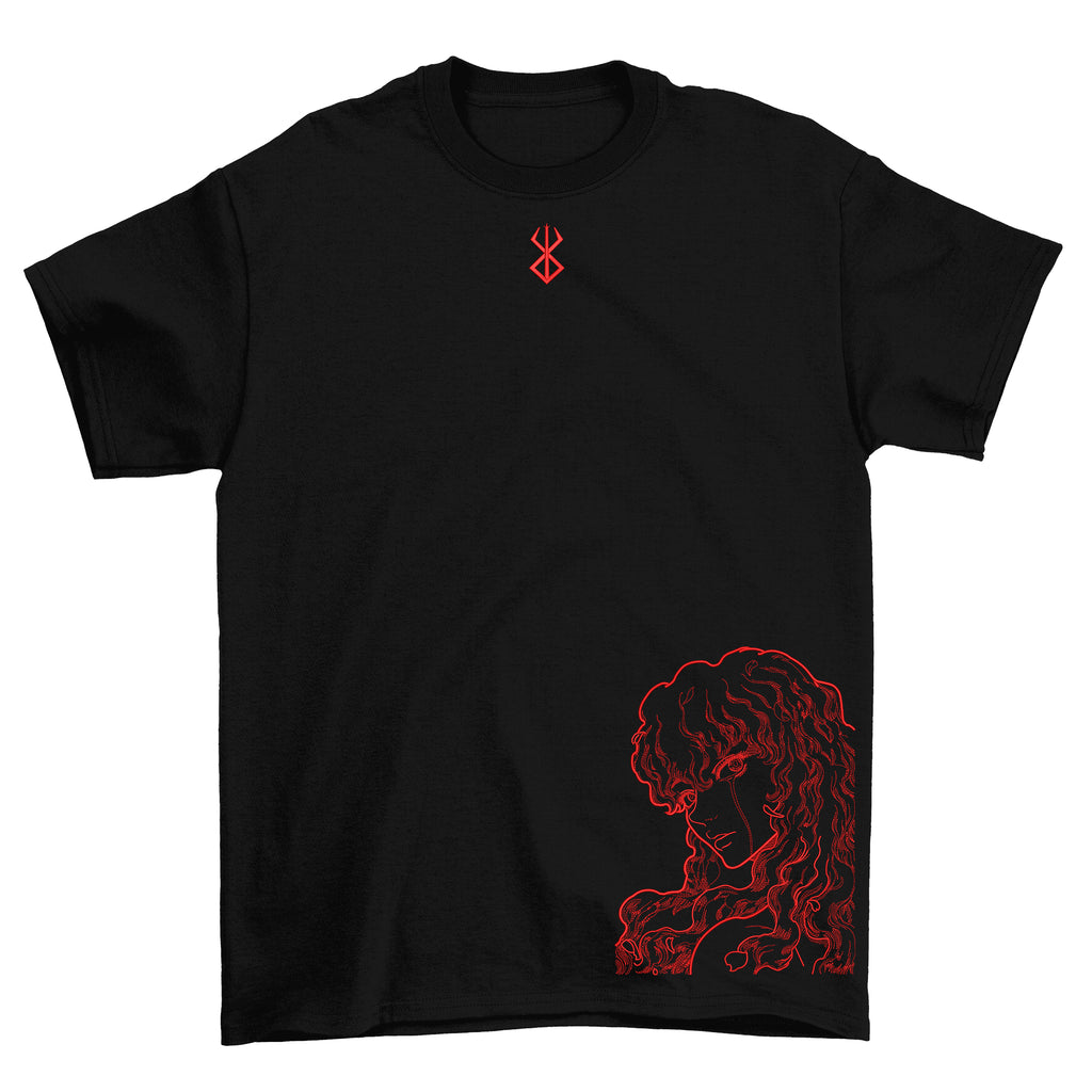 KAEL - Berserk Griffith Oversize Tshirt Yeniden Yapılandırılmış Nakış