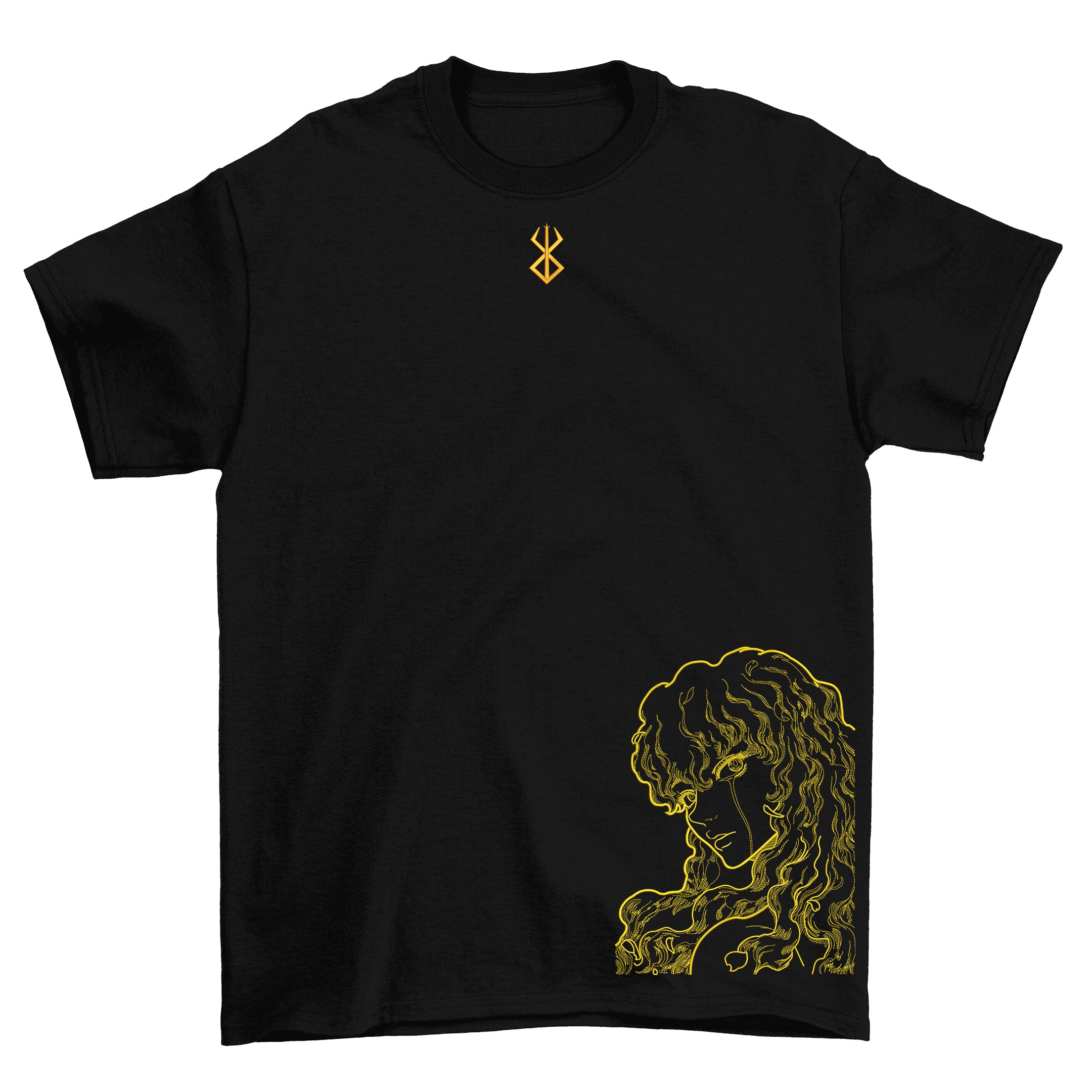 KAEL - Berserk Griffith Oversize Tshirt Yeniden Yapılandırılmış Nakış