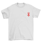 KAEL - Guts Skull Oversize Tshirt Yeniden Yapılandırılmış Nakış