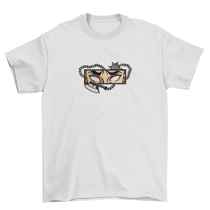 KAEL - Gyomei Himejima Oversize Tshirt Yeniden Yapılandırılmış Nakış